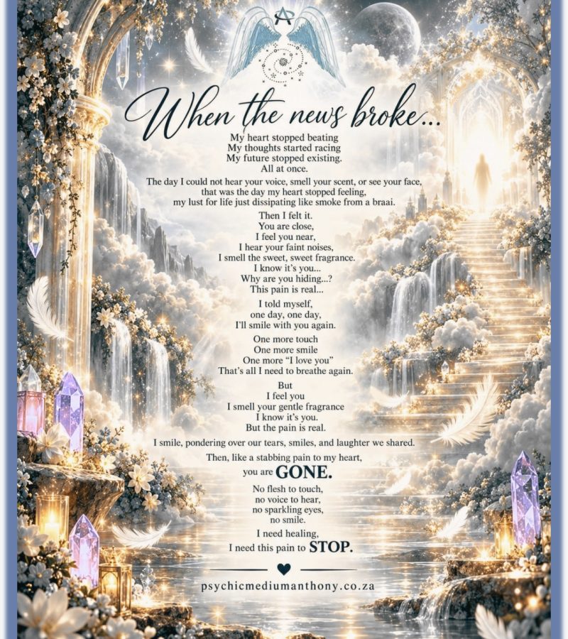 when the news broke poem